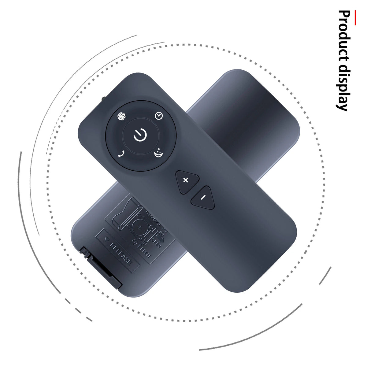 Remote Control For ULTTY Bladeless Tower Fan and Air Purifier SKJ-CR021
