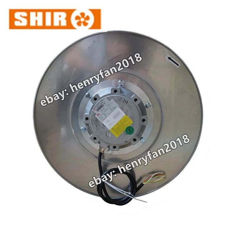 SHIRO Fan RHA500D4.155B-3D 400V 50Hz 3~ 1.55KW 3.05A 1325RPM ??500MM Cooling Fan
