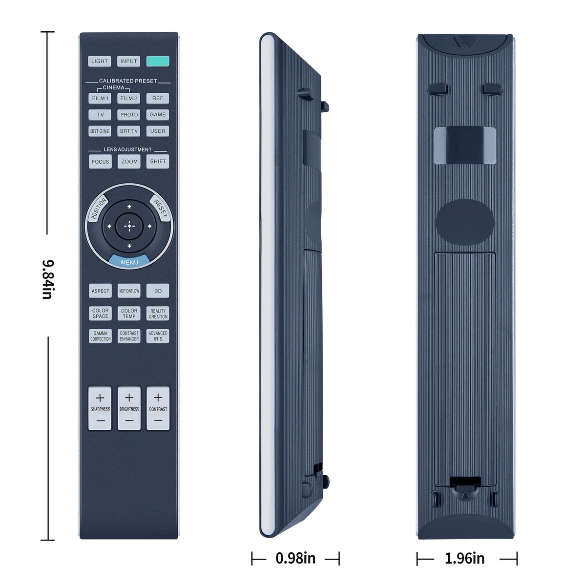 RM-PJ24 Remote Control For Sony Projector VPLVW360ES VW385ES VW500ES VW520ES