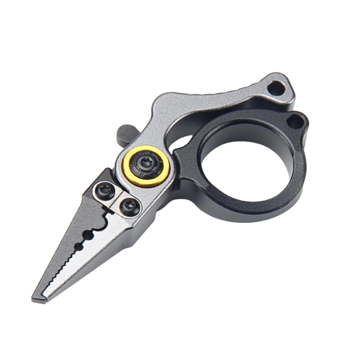 Durable Mini Fishing Pliers Scissors Line Cutter Hook Remover Split Ring Tool