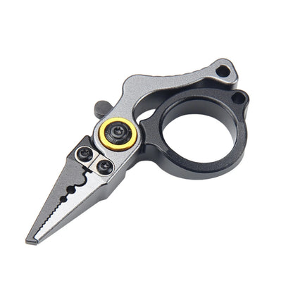 Durable Mini Fishing Pliers Scissors Line Cutter Hook Remover Split Ring Tool
