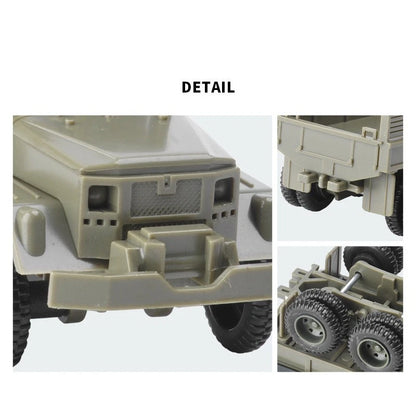 M35 military truck Model 1:72 Simulation Chariot Military Model DIY Ornaments a