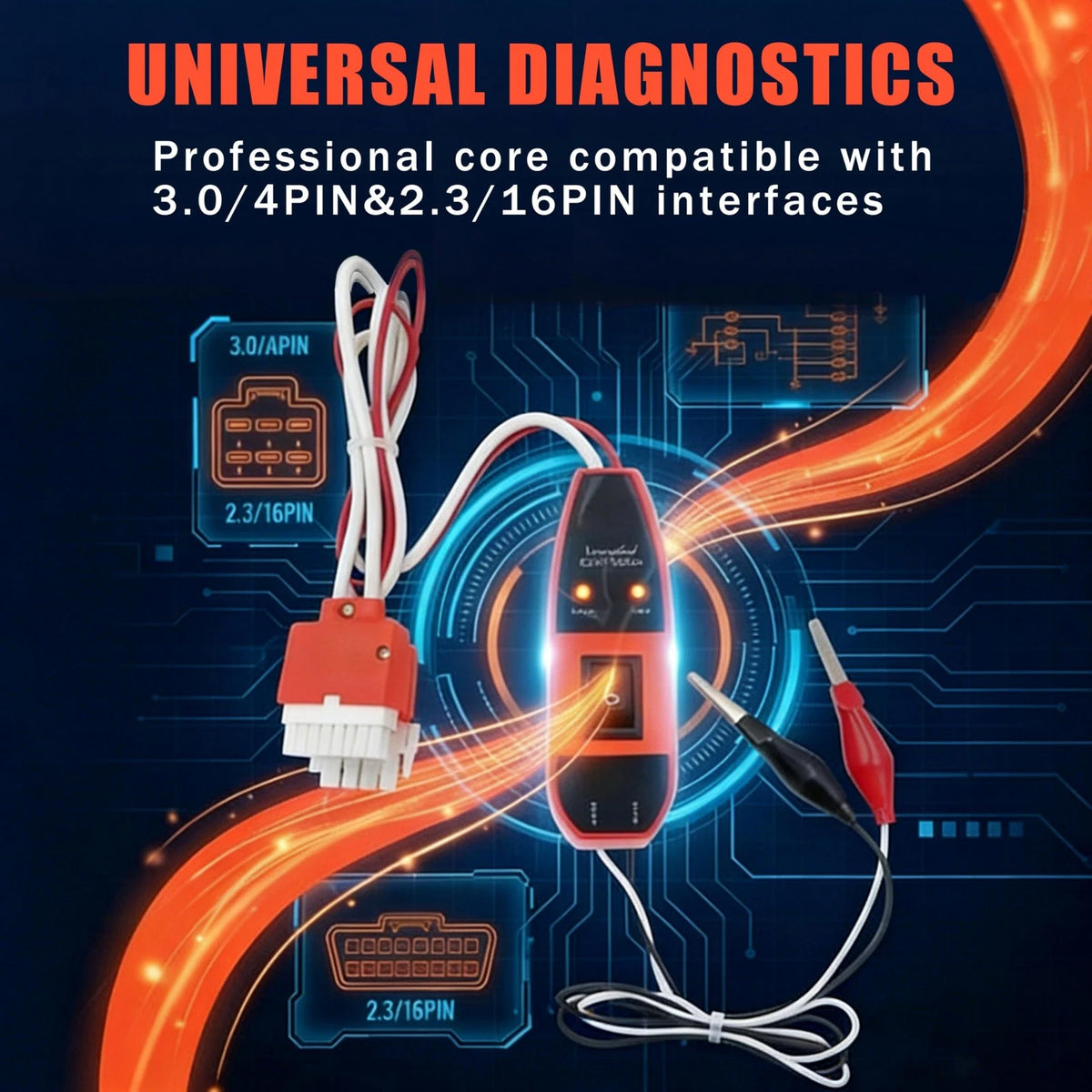 Universal ECM Motor Tester for HVAC, Advanced Diagnostic Tool ORENGE