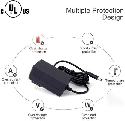 [UL Listed] Maxson 15V 2A Power Supply Charger (Input AC 100V-240V, Black