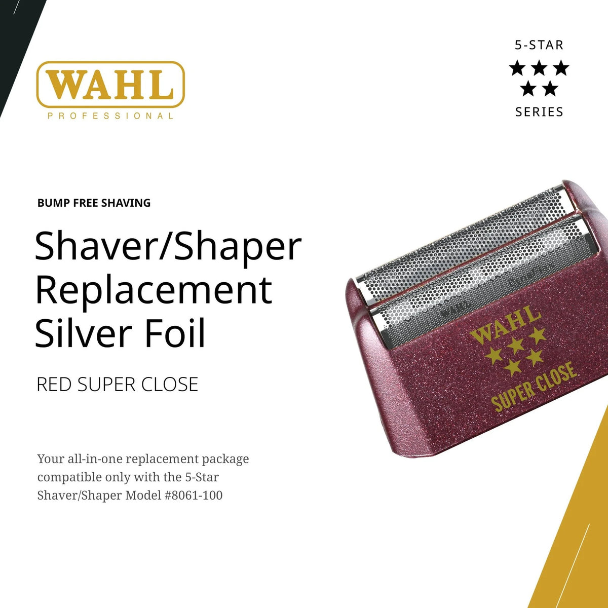 Wahl Professional 5 Star Series Shaver Shaper 1 Count (Pack of 1), As Shown