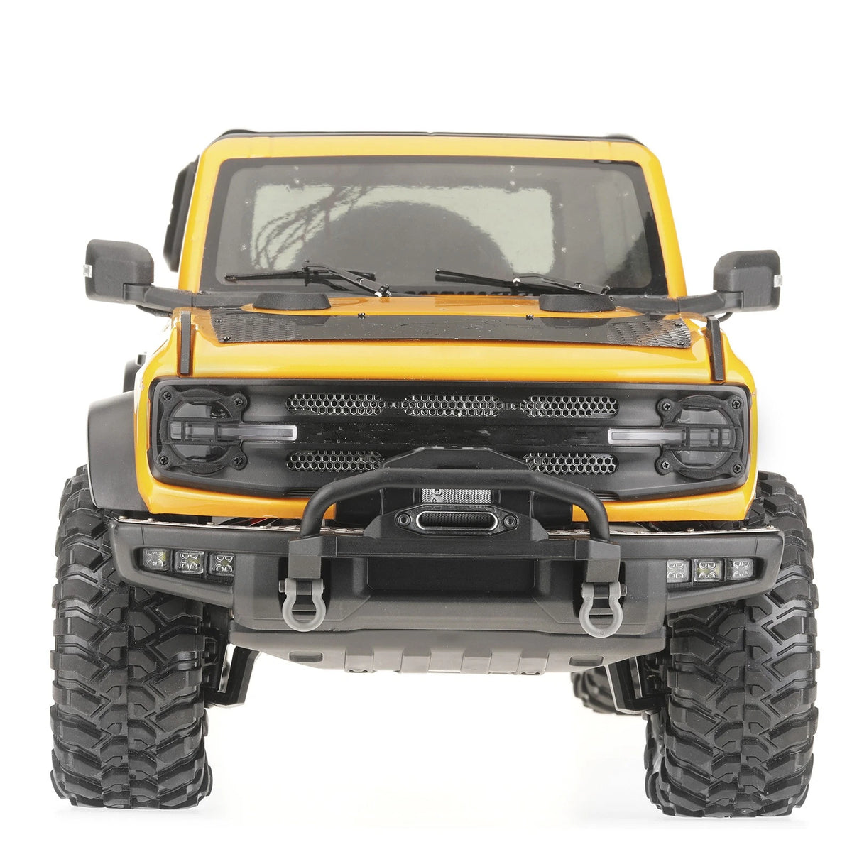 Front Headlight Lamp Cover W/ Screws for Traxxas TRX-4 2021 Ford Bronco 1/10 RC