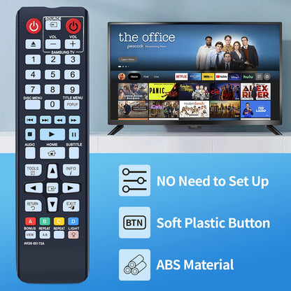 AK59-00172A Remote Control For Samsung DVD Disc Player BD-F5700 BD-J5100