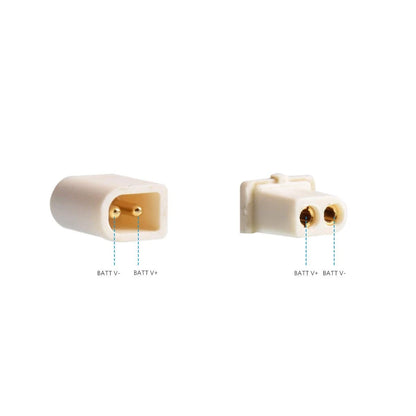 BETAFPV 10pcs BT2.0 Connectors Male Female for 1S FPV Connectors, White