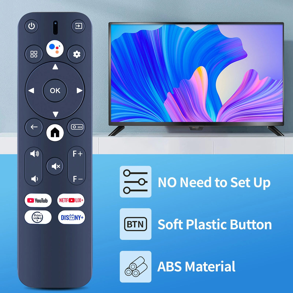 Replace Remote Control For Wanbo Mozart 1 Pro Projector Voice