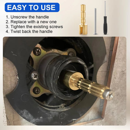 970-0770 Stem Adapter Kit Compatible with Pfister Securepfit Shower Brass