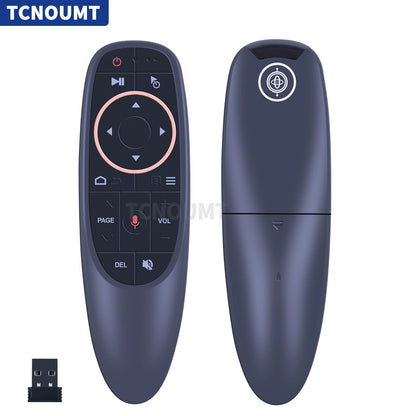 Bluetooth Voice Remote Control Air Mouse 2.4G Gyroscope For Android TV Box