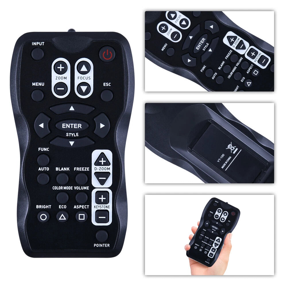 YT-100 For Casio Projector Remote Control XJ-A140V XJ-A145V XJ-A150