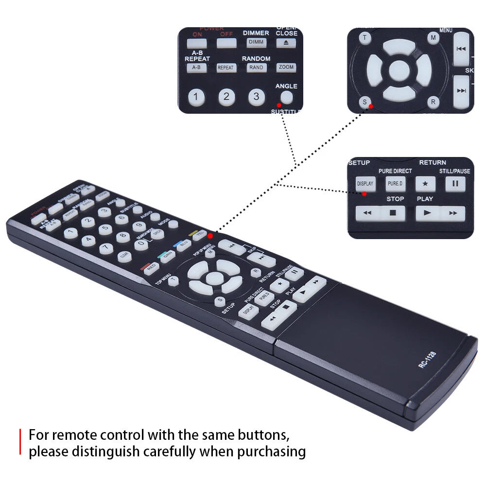 RC-1128 For Denon Player Remote Control DBP-2010CI DBP-2010 DBP-1610