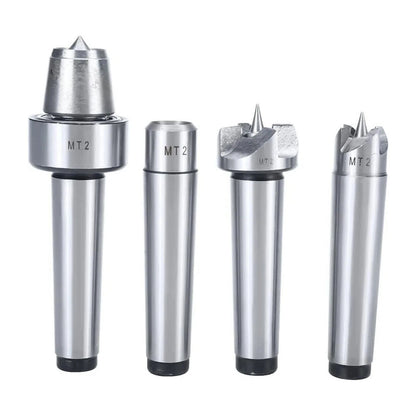4 x Wood Lathe Center Bit With 60 degree Center Point For MT2 Size Easy to Fit