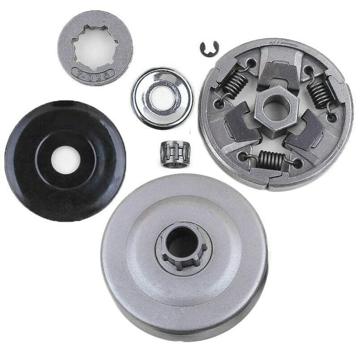 Clutch Assy Rim Sprocket Clutch Washer Kit For Stihl 026 MS260 MS240 Chainsaw
