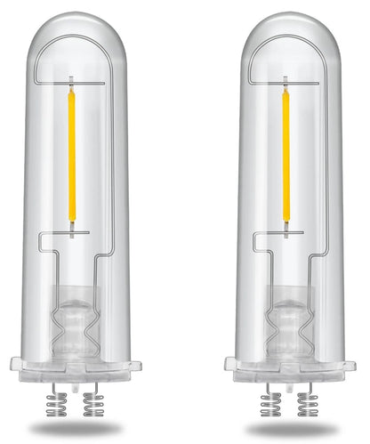 enwant Solar Light Bulbs Replacement Parts Outdoor, 3V Warm White 3000k