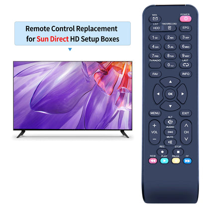 Replacement Remote Control For Sun Direct HD Setup Box