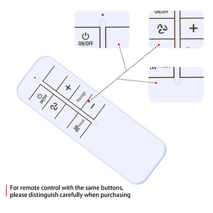 Replacement Remote Control ONLY For Miko Foot Massager MMF-01C