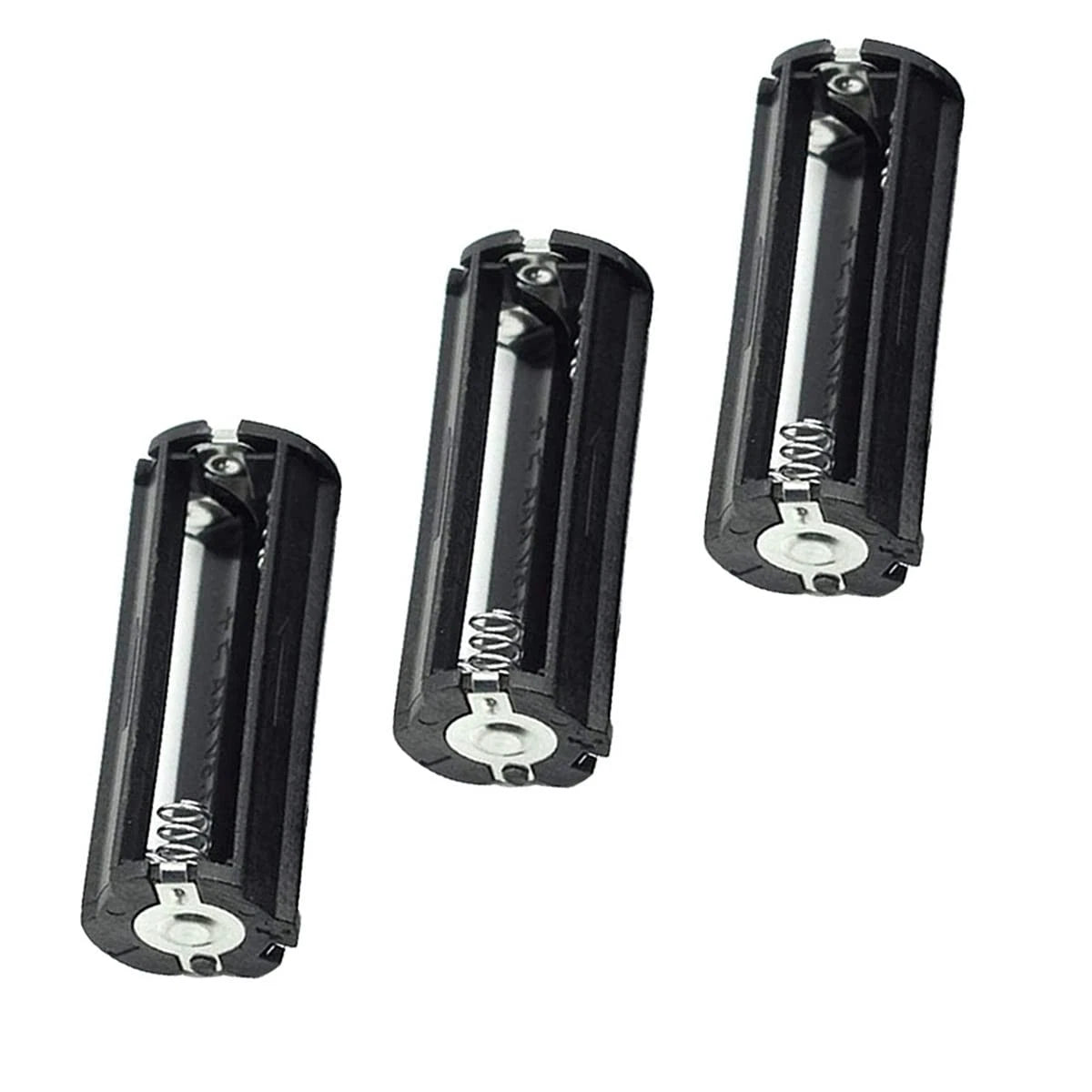 jing 3 x 1.5V AAA Cylindrical Battery Protective Cove Bracket for black