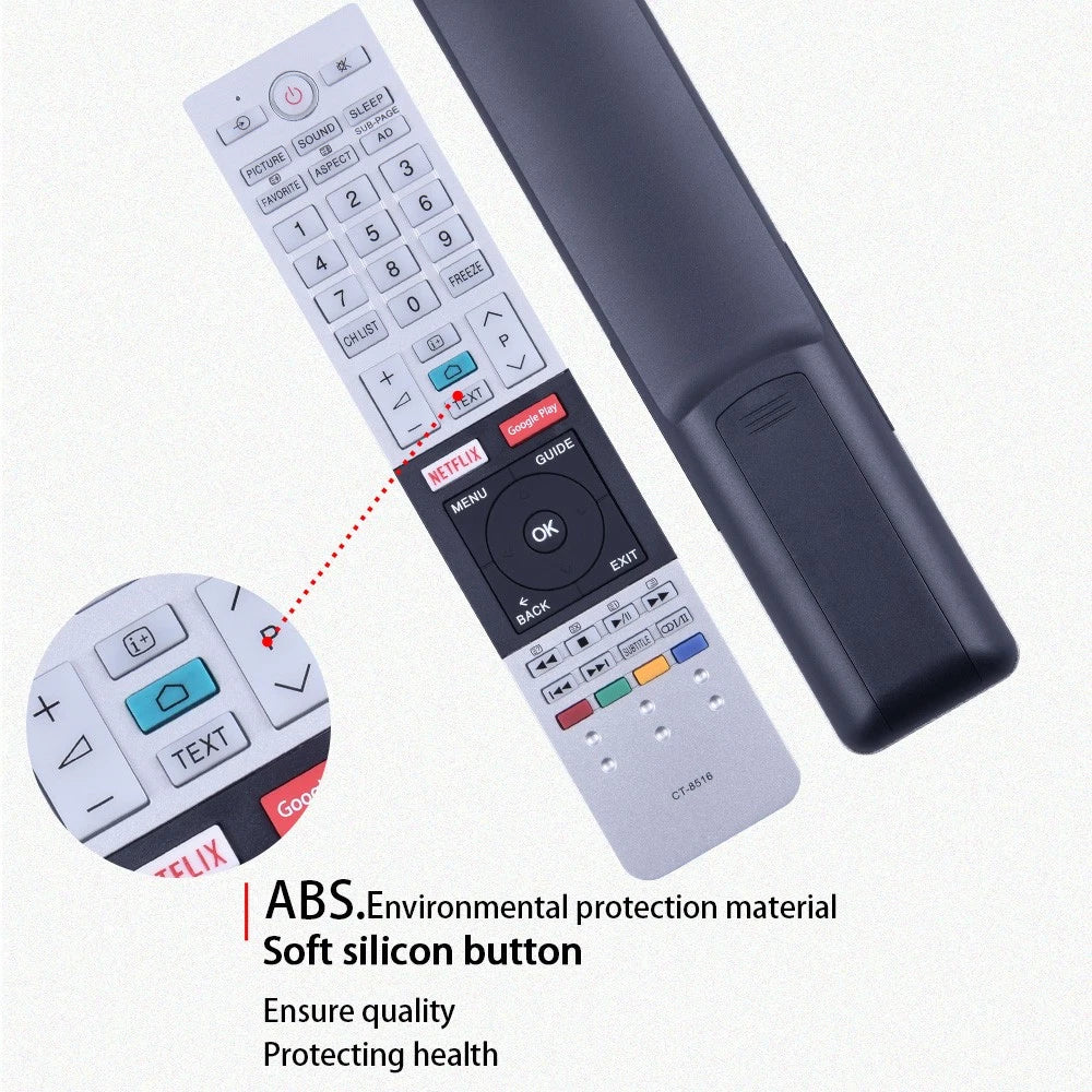 Replace Remote Control For Toshiba TV CT-8516