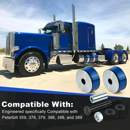 M20306KUB Poly Cabin Mount Kit Fits Peterbilt 359 378 379 386 388 389