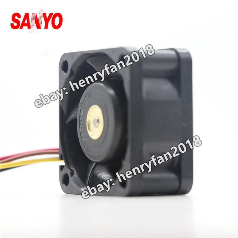 SANYO Denki 9GA0424P3G001 SanAce Fan DC 24V 0.22A 40*40*28MM 4-wire Cooling Fan