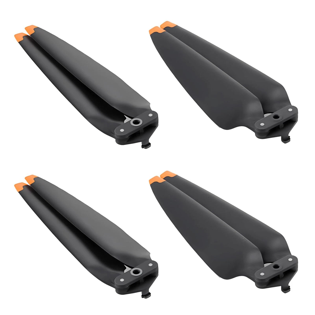 4PCS Air 3 Propellers for DJI 3 or 3S Drone Accessories Black