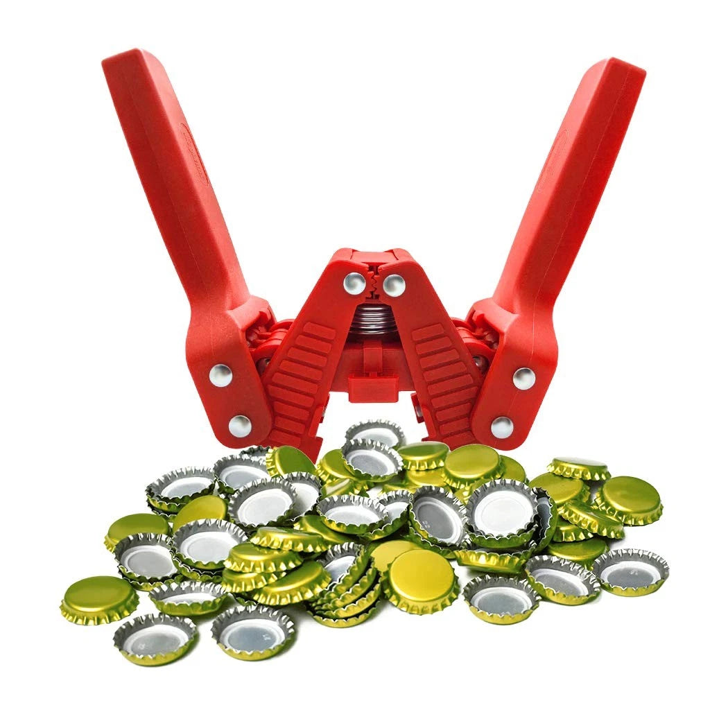 Manual Bottle Capper Tool, Double Lever Hand with 144 Capper-1