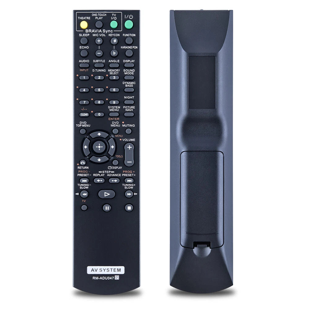 RM-ADU047 Remote Control For Sony DVD Home Theater AV System DAV-DZ810 DAVDZ340K
