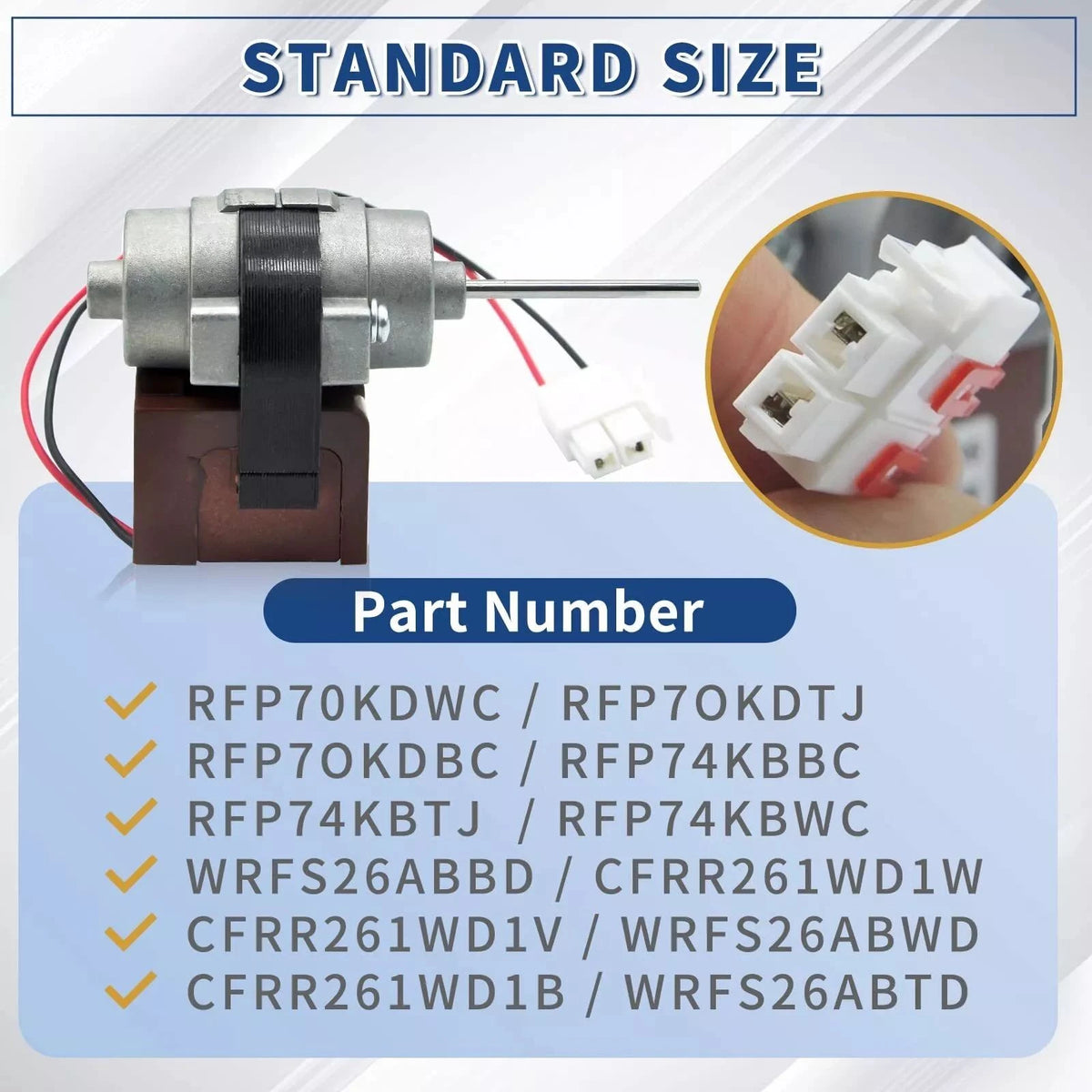 Refrigerator Evaporator Fan Motor Part Replace For Kenmore Seamless Installation