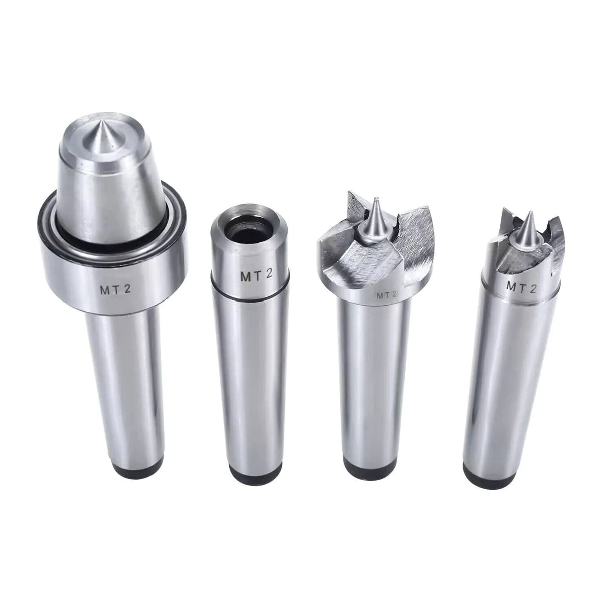 4 x Wood Lathe Center Bit With 60 degree Center Point For MT2 Size Easy to Fit
