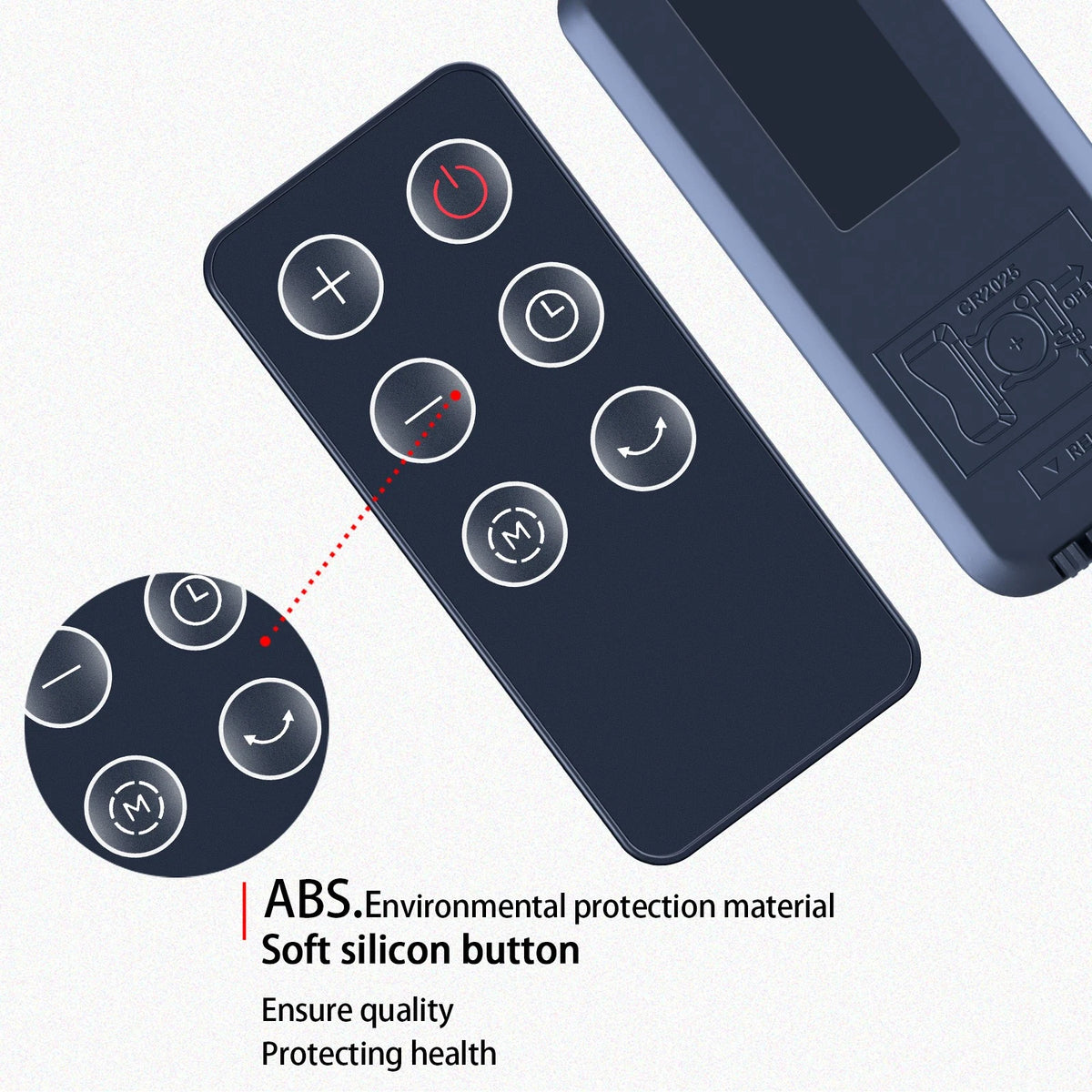 Remote Control For PELONIS 23” Oscillating Ceramic Tower Space Heater PHTPU1501