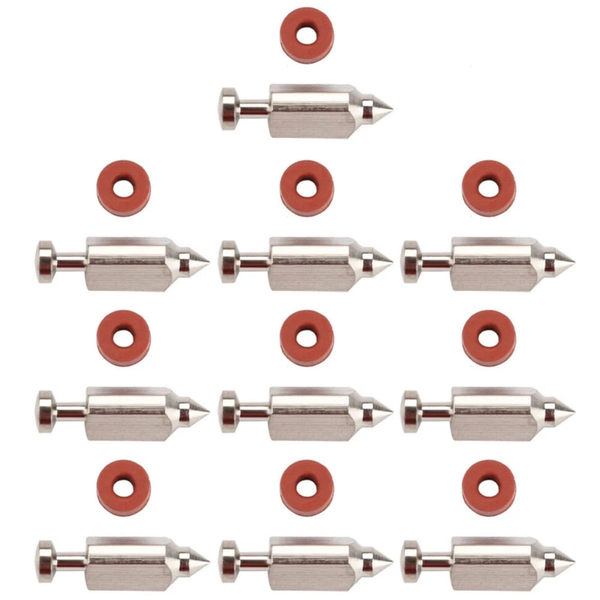 10-Pack Float Valve Seat Kit 398188 Replacement For 12C300 12C400 Engine Series