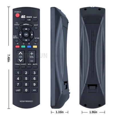 N2QAYB000221 Remote Control For Panasonic TV TC-26LX85 TC-32LX85 TC-37LZ85