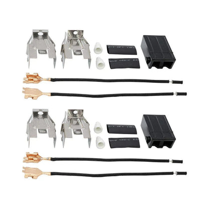 Electric Range Burner Receptacle 330031 2X Kit for Whirlpool KitchenAid WP330031