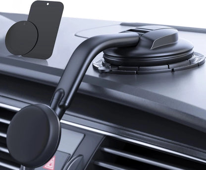 DOLYOFG Magnetic Phone Holder for Car, [ Powerful 5 cm x 10 x 3 cm, Black