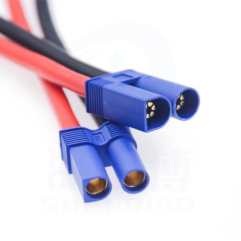 10 Sets EC5 Device Connector Plug for RC Car Plane Helicopter Battery Lipo Blue