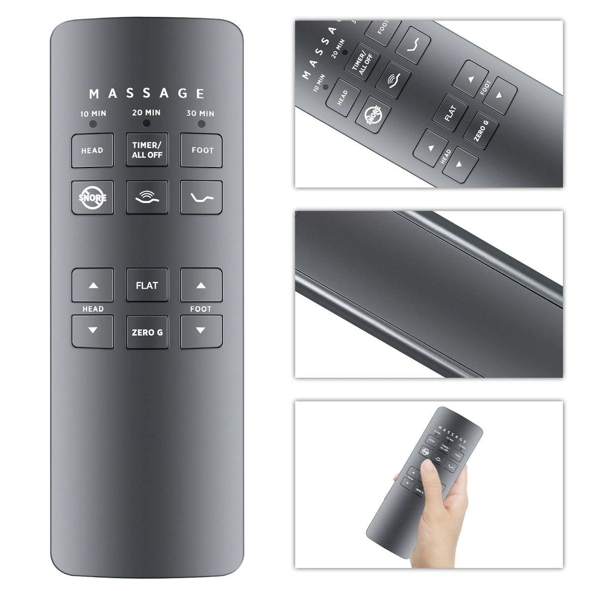 For Serta Motion Plus JLDK.27.03.06 RF258B Adjustable Bed Remote Control -