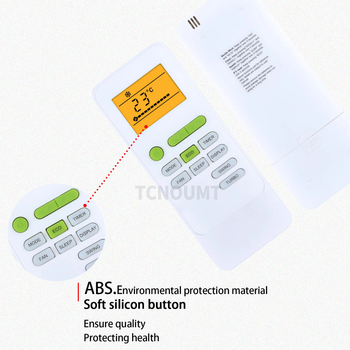 Remote Control For Daewoo Air Conditioner DSC-1285FL DSC-1285FLH DSC-F1201JLC-V