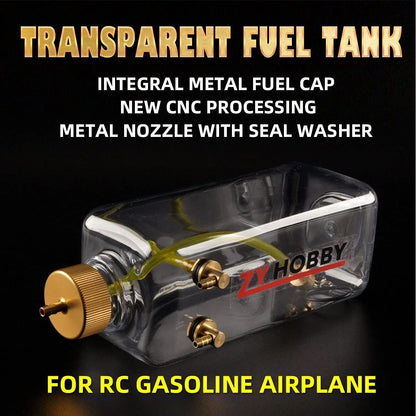 RC Gas Fuel Tank 700ML,ZYHOBBY Bottle for Airplane Model in...