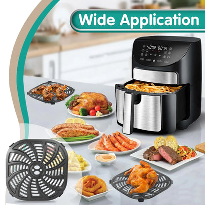 7QT Air Fryer Grill Plate for Gourmia GAF798 GAF716 Fryers, 8.97''×8.97'