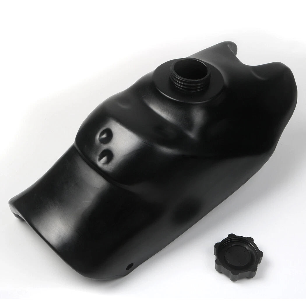 Plastic Gas Fuel Tank & Cap & Petcock For Honda TRX250X TRX300EX Black