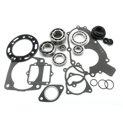 For POLARIS 400L 400 COMPLETE ENGINE REBUILD KIT CRANKSHAFT BEARING SEALS GASKET