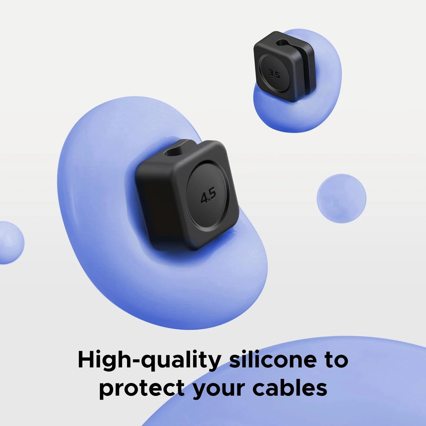 UGREEN Desk Cable Organizer, Magnetic Cord Holder 6 Pack, Silicone Cable...