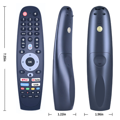 RTA4340 Voice Remote Control For Hyundai RCA Blaupunkt Android Google TV