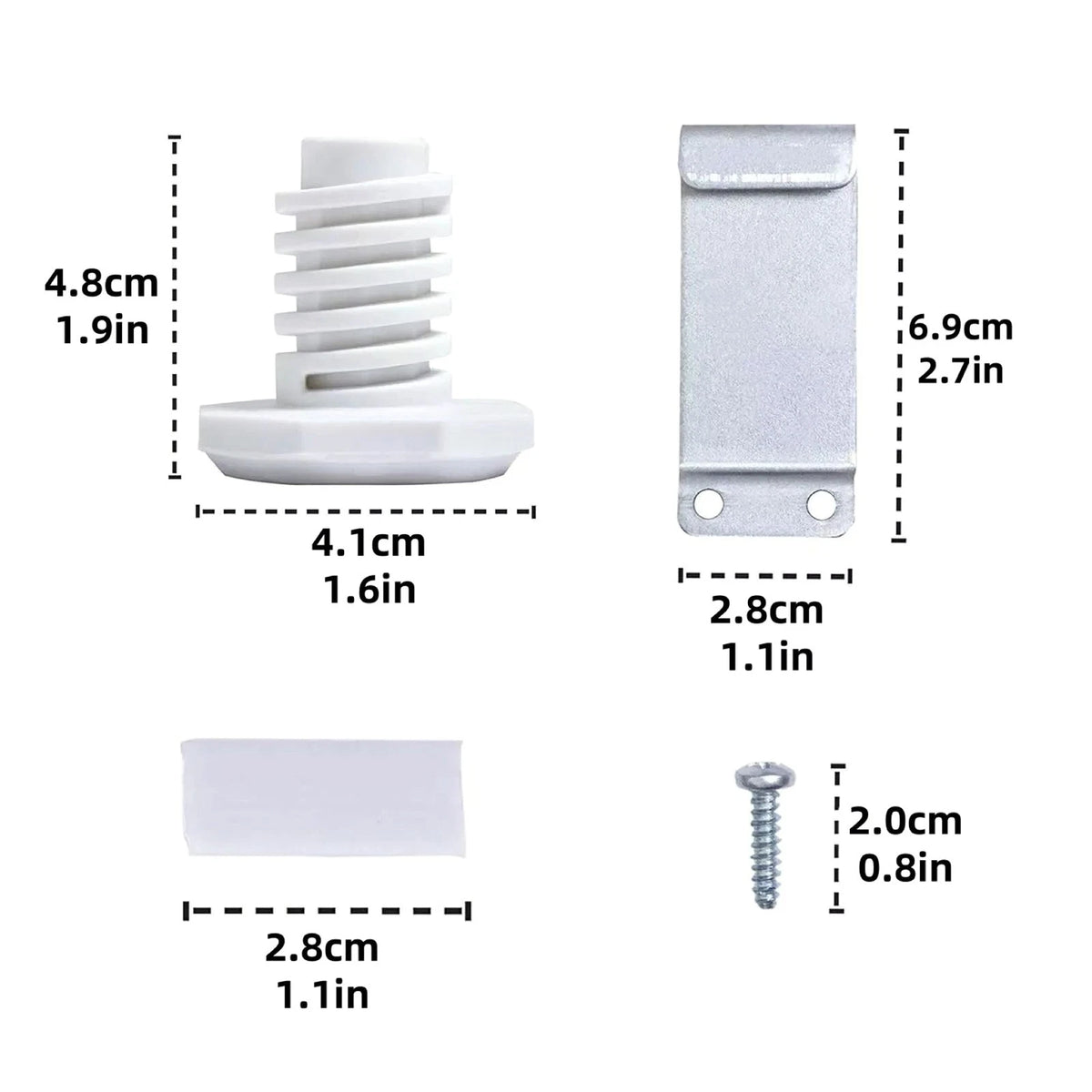 W10869845 Stacking Kit Replacement for Kenmore Dryer Machine Part EA3407625