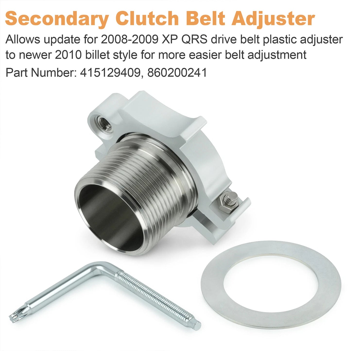 Secondary Clutch Belt Adjuster Kit For Ski-Doo XP 2008-2009 Update to 2010 er
