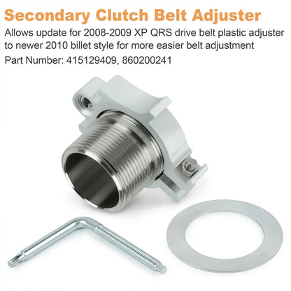 Secondary Clutch Belt Adjuster Kit For Ski-Doo XP 2008-2009 Update to 2010 er