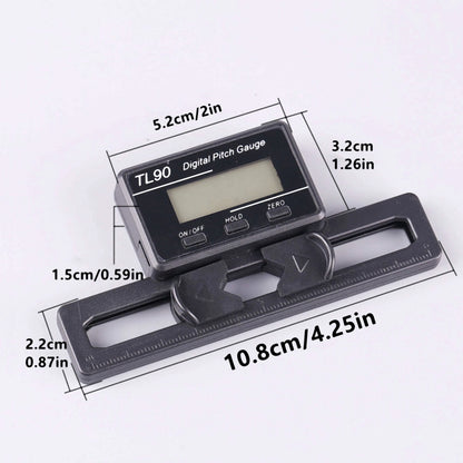 Professional Digital Pitch Meter for 250-800mm RC Helicopter Blade Setup Tool