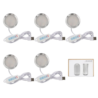 BambooSegD 5PCS LED Lamp Kit 001 Three Colors for 5 PCS 001